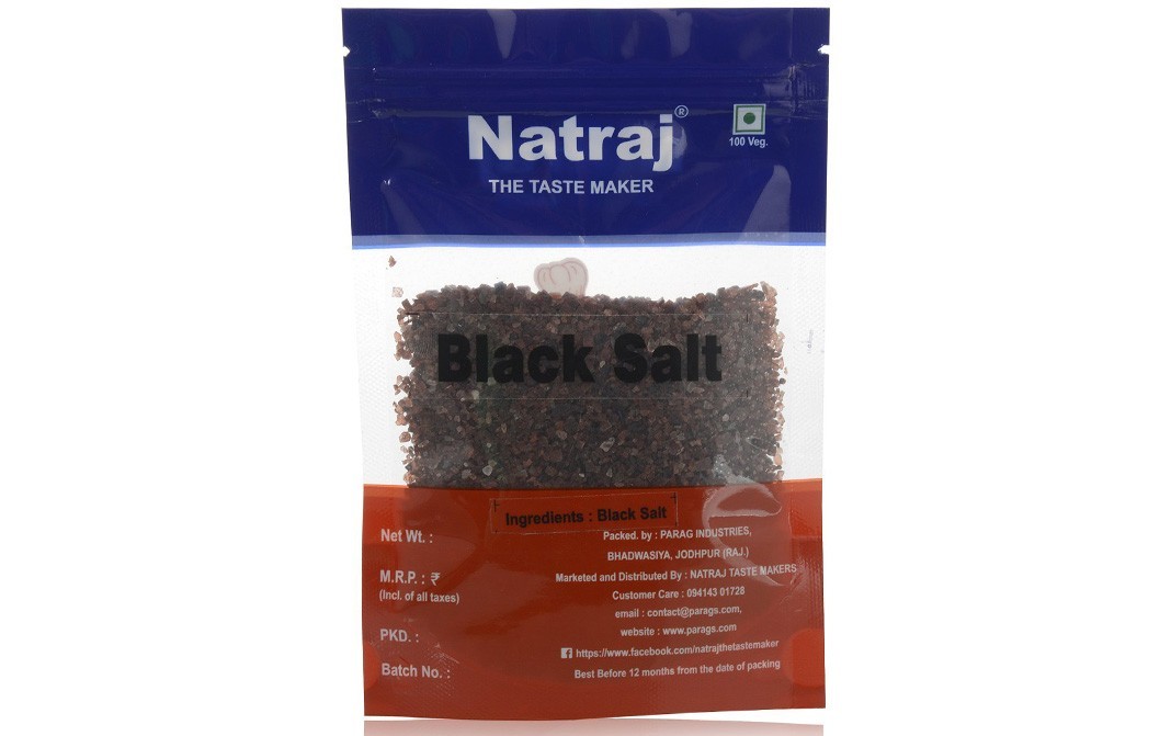 Natraj Black Salt    Pack  100 grams